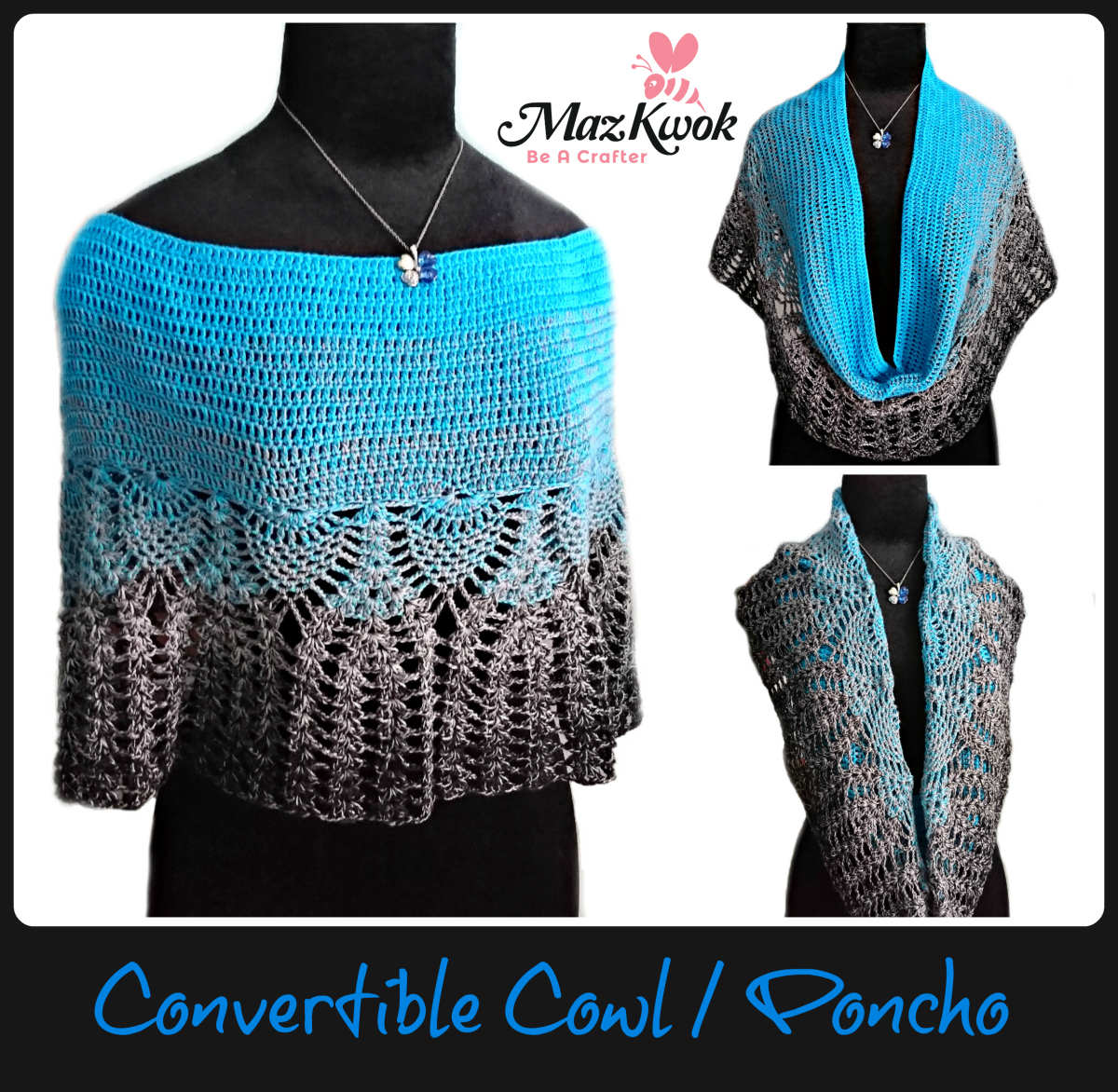 convertible cowl / poncho